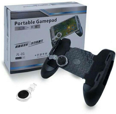 

CASADOMANI Mobile Gamepad with Thumb Analog for pubg and other games Controlling Joystick Handle Portable Gamepad Gaming Accessory Kit(Black, For Android, iOS)