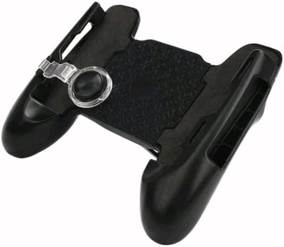 

LIFEMUSIC 3 in 1 Ultra Portable Hand Gamepad Joystick Controller for ROS, PUBG, Fortnite Mobile Legend and More Gaming Accessory Kit(Black, For Android, iOS)