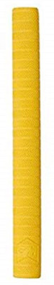 

QUINERGYS ® Sweat Absorbent Sweat & Shock Absorber -Diamond Knurling - Cricket Bat Grip Diamond(Yellow, Pack of 1)
