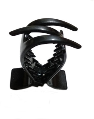 

Maahal Black Designer Plastic Hair Clutches / Hair Claws for Girls and Women Hair Claw(Black)