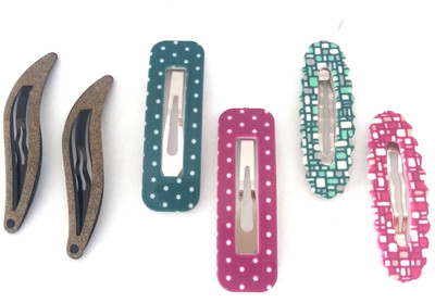 

POCKETFRIENDIES PAIR OF 3 DIFFERENT PRINTED Tic Tac Clip(Multicolor)