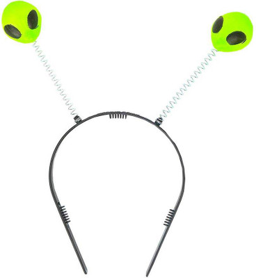 

Rhode Island Novelty Glow-in-the-Dark Alien Head Boppers (1 dz) Head Band(Multicolor)