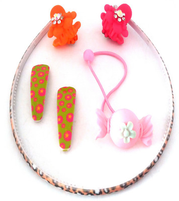 

POCKETFRIENDIES RR REGULAR WEAR Hair Accessory Set(Multicolor)