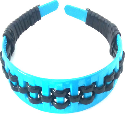 

POCKETFRIENDIES RR Double Color Hair Band(Black, Blue)