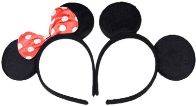 

Global Gifts Cute Minnie Hairband Head Band(Multicolor)