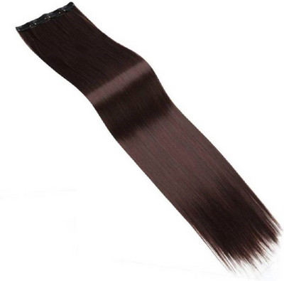 

CRIBE Straight Best Quality 5 Clip In Bown Hair Extension