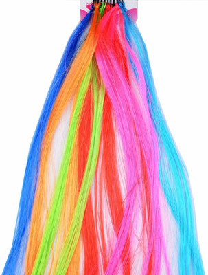 

RAAYA Mullti-Colour Extensions Accessories Set Of 12 Extensions Hair Extension