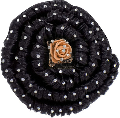 

EKAN Latest Design Flower Stone Juda For Women Wedding Juda Extension Hair Extension