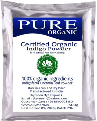 

SUBH SELECTION Natural Hair Dye Organic Indigo Leaves Powder(500 g)