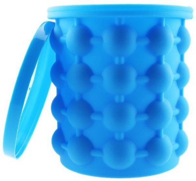 Kriya Enterprises 1 L Silicone 435456 Ice Bucket(Blue)