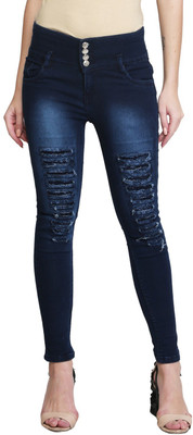 A-Okay Slim Women Dark Blue Jeans
