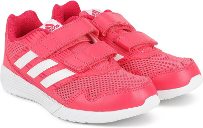 

ADIDAS Boys & Girls Velcro Running Shoes(Pink, Reapnk/ftwwht/vivber