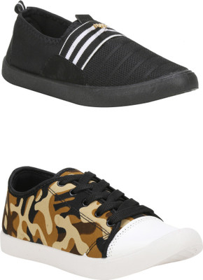 

Claptrap Boys Lace Sneakers(Multicolor, Multicolour