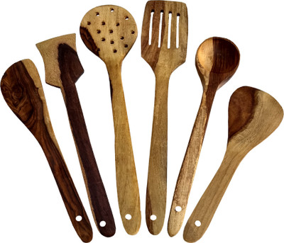 SRE Cooking Spoons Set of 6 Kitchen Tool Set(set of 6, Spatula)