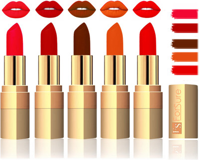 

Forsure Extra Soft & Smooth Velvet Matte Lip Color Combo(Red,Coffee,Brown,Light Brown,Sweet Red)