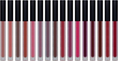Ladymode HUDA Lip BEAUTY 16pc Lip Gloss(multi)