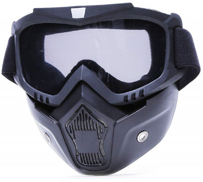 

Futurekart Unisex Goggles Nose Face Mask Detachable Storm Trooper (Black) Mask