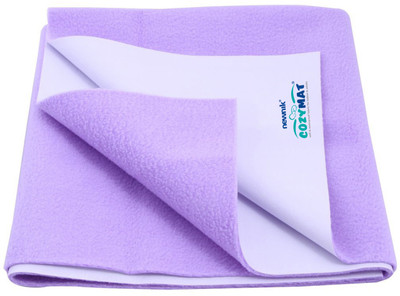 

Cozymat Soft, Waterproof, Reusable Mat / Underpad / Quick / Absorbent Dry Sheets / Mattress Protector, Double Bed (200cm*260cm)(Purple)
