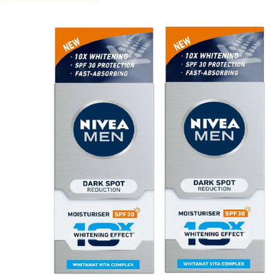 

Nivea Men Dark Spot Reduction Moisturiser 50ML PACK OF 2(100 ml)