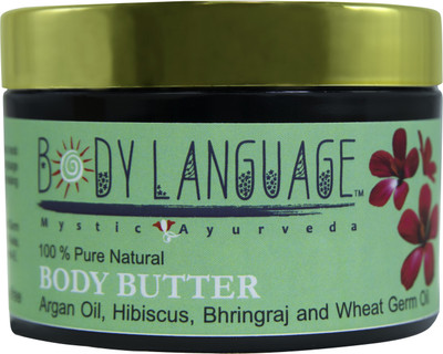 

Body Language Argan Oil, Hibiscus, Bhringraj & Wheat Germ Oil Body Butter(200 g)
