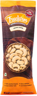 

Truefarm Organic Cashews(250 g, Pouch)
