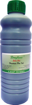 Daytone Extra Fine Leaf Green 500 Ml. Pack of 2 Ink Bottle(Pack of 2, Ink Color - Leaf Green)