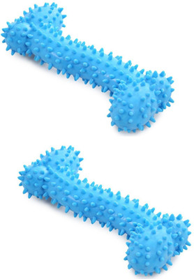 Pets Empire Bone-Shaped Rubber Dog Chew Toys - Pack Of 2 Pet Toys . Rubber Chew Toy For Dog