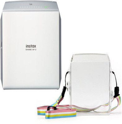 

Fujifilm Instax Share SP-2 Silver with Transparent case Photo Printer(Silver)