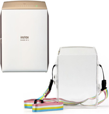 

Fujifilm Instax Share SP-2 Gold with Transparent case Photo Printer(Gold)