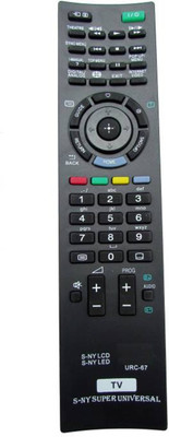 

VNQ Remote Compatible for sony bravia tv urc-67 (Black) Remote Controller(Black)