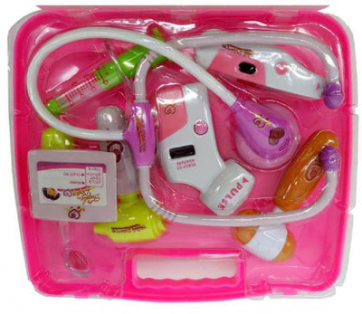 

Gencliq Doctor Set Play Toy with Case, 6 Inches, Assorted Color