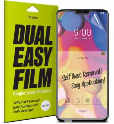 Ringke Screen Guard for LG V40 ThinQ(Pack of 1)
