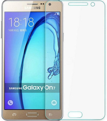 MOBIRUSH Tempered Glass Guard for Samsung Galaxy On7(Pack of 1)