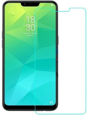 SRT Tempered Glass Guard for OPPO A5, Oppo A3s, Realme 2, Realme C1, Realme C1(Pack of 1)