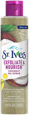 

St. Ives Facial Oil Scrub Coconut 4.23 oz Scrub(125 ml)
