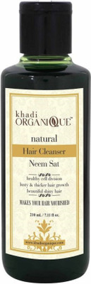 

Khadi Organique NEEM SAT HAIR CLEANSER (SHAMPOO) 210ML(210 ml)
