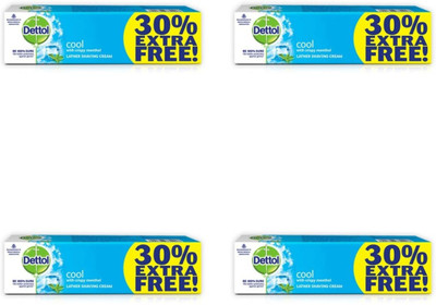

Dettol Shaving cream cool pack of 4(60 g)
