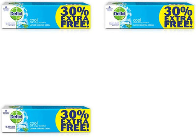 

Dettol Shaving cream cool pack of 3(60 g)