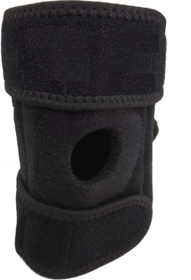 TIMA Compressions Knee Brace Support - Neoprene Open Patella Knee Support(Black)