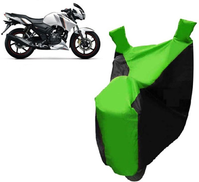 Auto Age Two Wheeler Cover for TVS(Apache RTR 160, Multicolor)