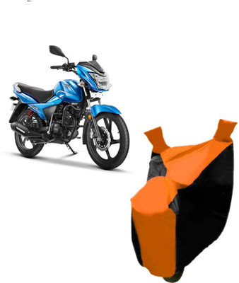 ABP Two Wheeler Cover for TVS(Victor New, Black, Orange)