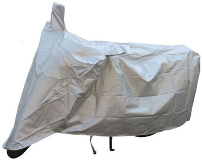 Autorepute Two Wheeler Cover for TVS(Wego, Silver)