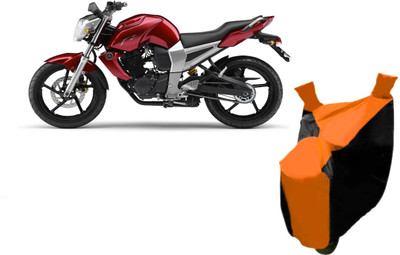 Autocraft Two Wheeler Cover for Yamaha(FZ, Orange)