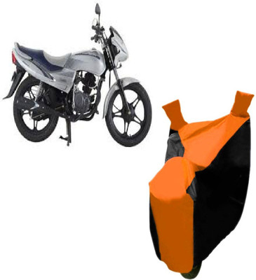 Auto Age Two Wheeler Cover for LML(Freedom, Orange)