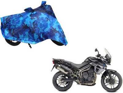 dhcreation Two Wheeler Cover for Yamaha(SZ-S, Blue)