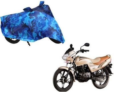 dhcreation Two Wheeler Cover for LML(Freedom, Blue)