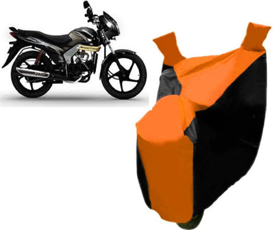 Auto Age Two Wheeler Cover for Mahindra(Centuro, Orange)
