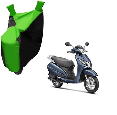 ABP Two Wheeler Cover for Honda(Activa 125, Black, Green)