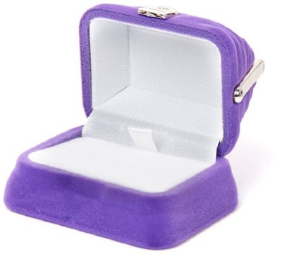 

Futurekart Velvet Ring Jewelry Display Storage Box Gift Case Holder Organizer - Purple Handbag Shape Jewelry box Vanity Box(Purple)