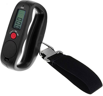 

Gadget Hero's Portable Hanging Luggage Weight Machine Digital Belt Weighing Scale(Black)